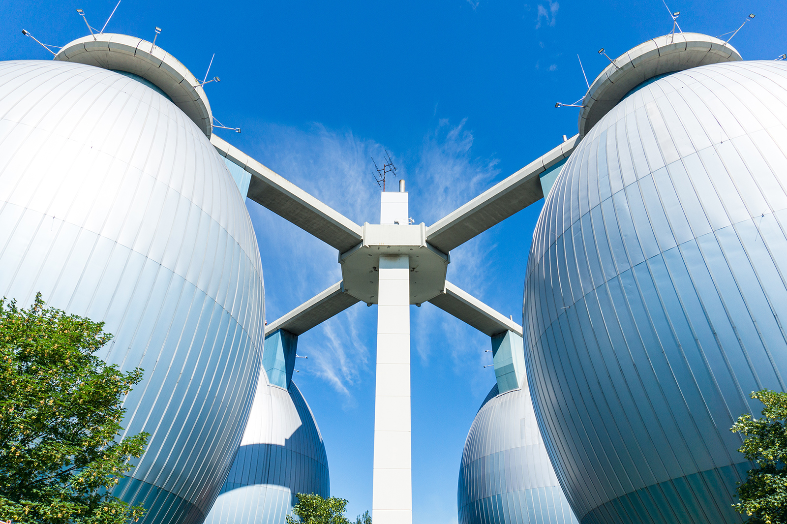 Foto di un biodigestore